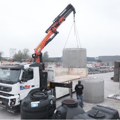 Placement de fosses septiques et citernes